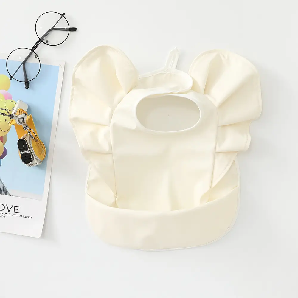Denim Baby Food Bag with Angel Wings Embroidery - Image 39