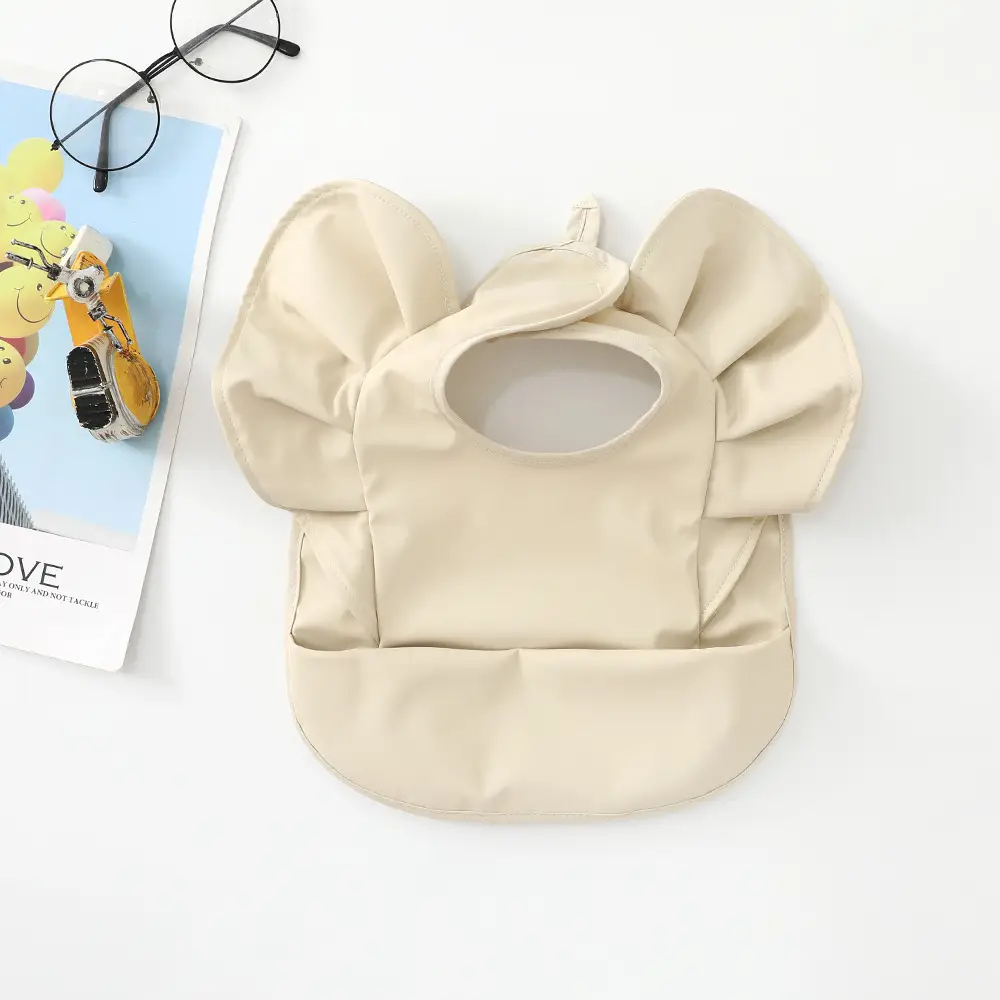 Denim Baby Food Bag with Angel Wings Embroidery - Image 40
