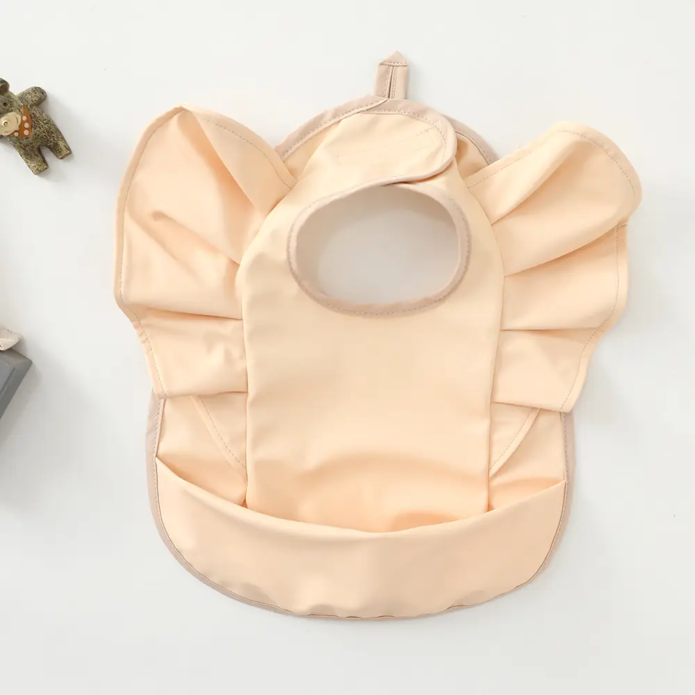 Denim Baby Food Bag with Angel Wings Embroidery - Image 44