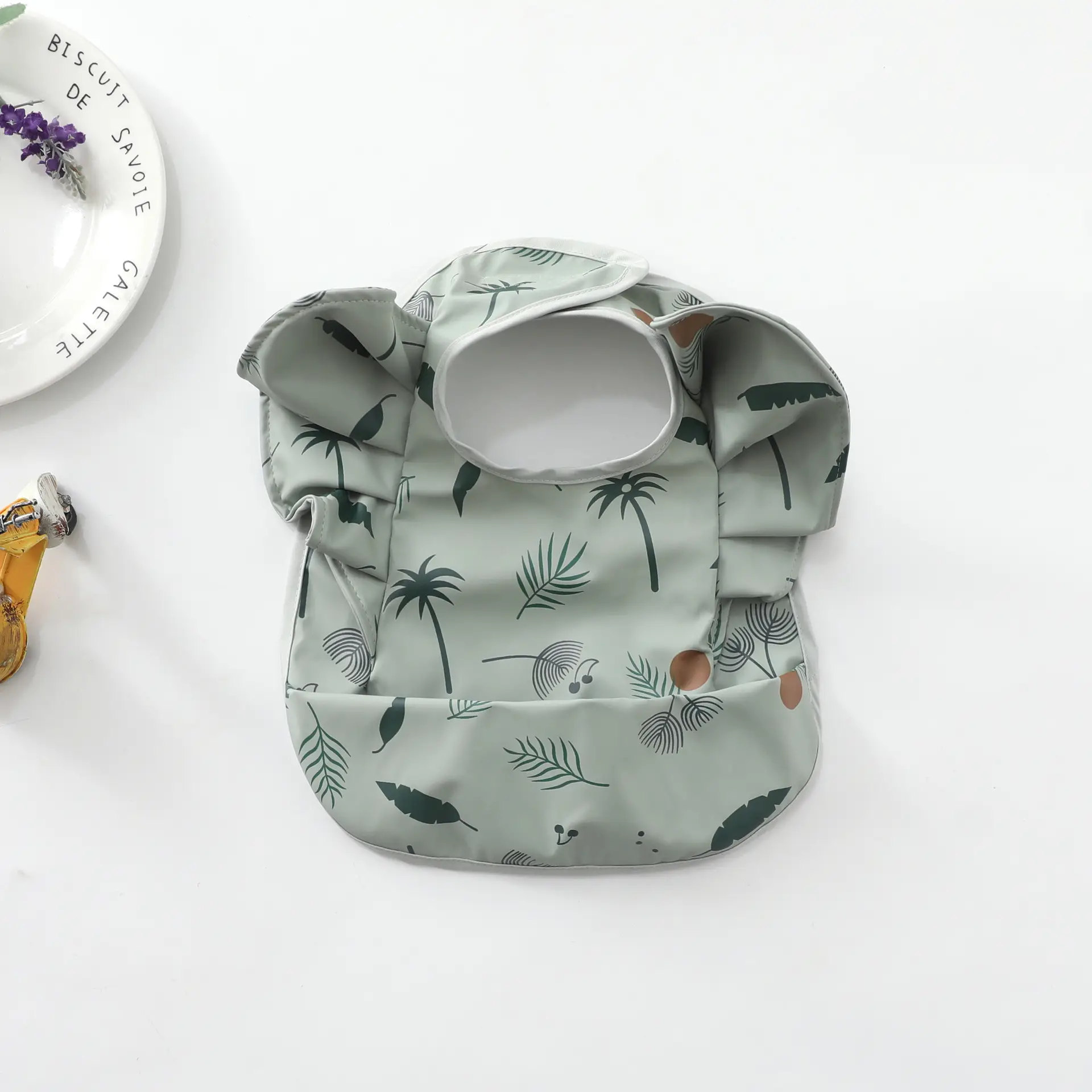 Denim Baby Food Bag with Angel Wings Embroidery - Image 50