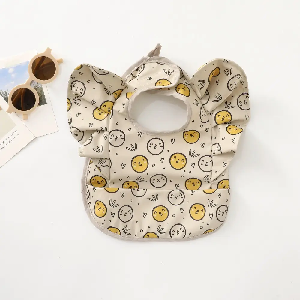 Denim Baby Food Bag with Angel Wings Embroidery - Image 52
