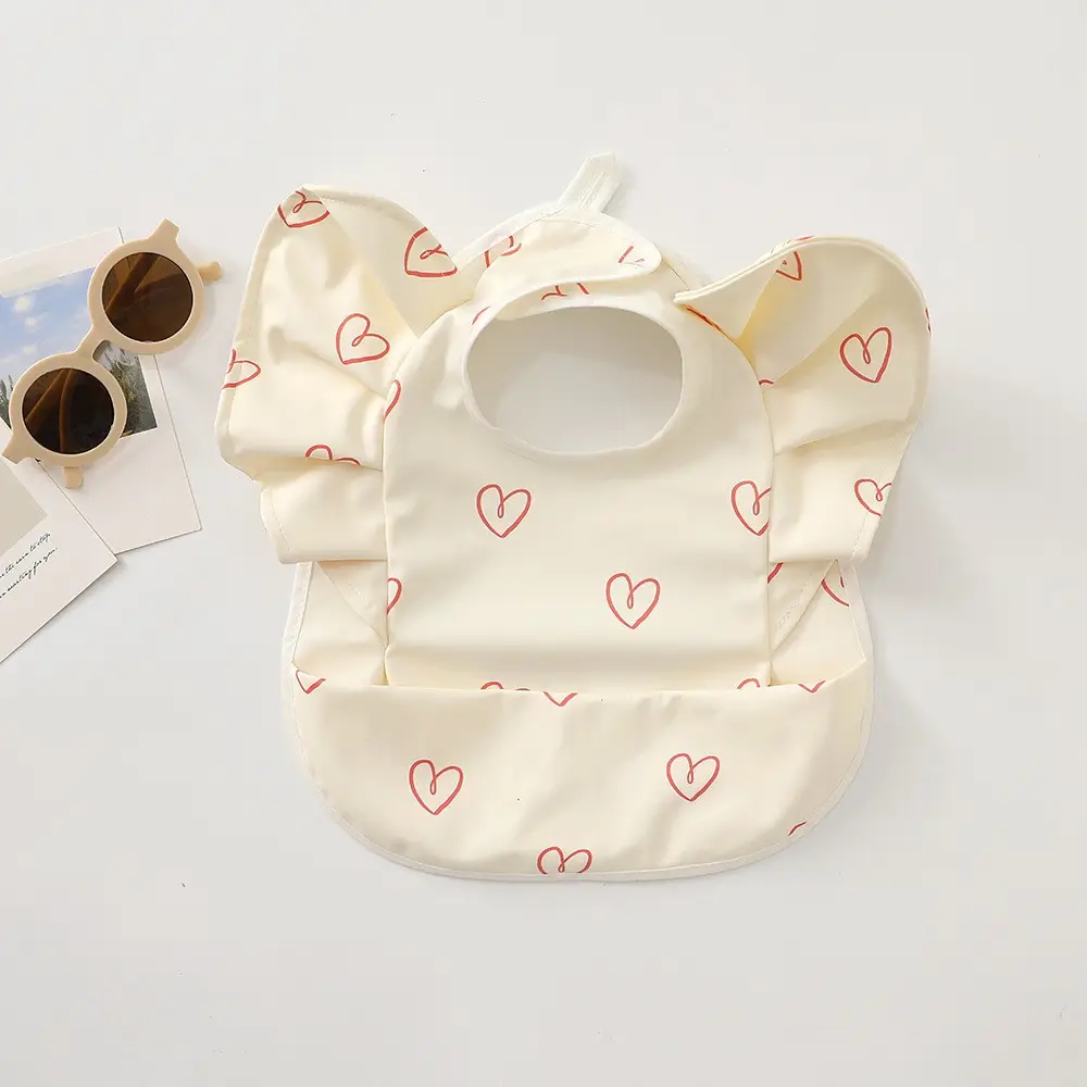 Denim Baby Food Bag with Angel Wings Embroidery - Image 53