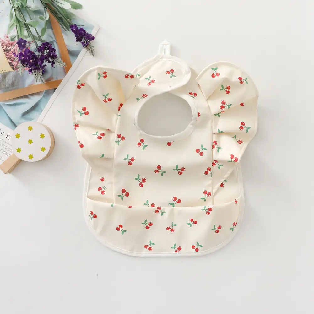 Denim Baby Food Bag with Angel Wings Embroidery - Image 61