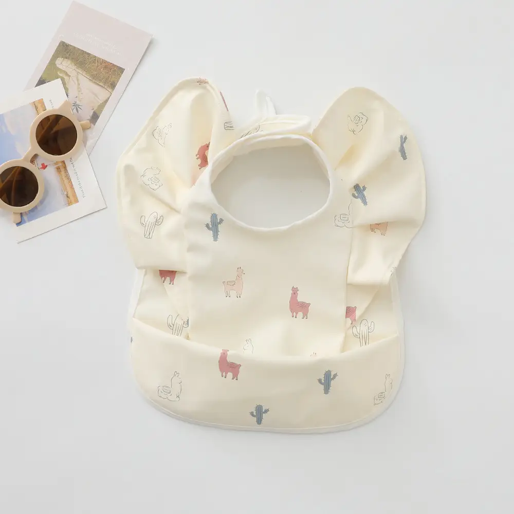 Denim Baby Food Bag with Angel Wings Embroidery - Image 66