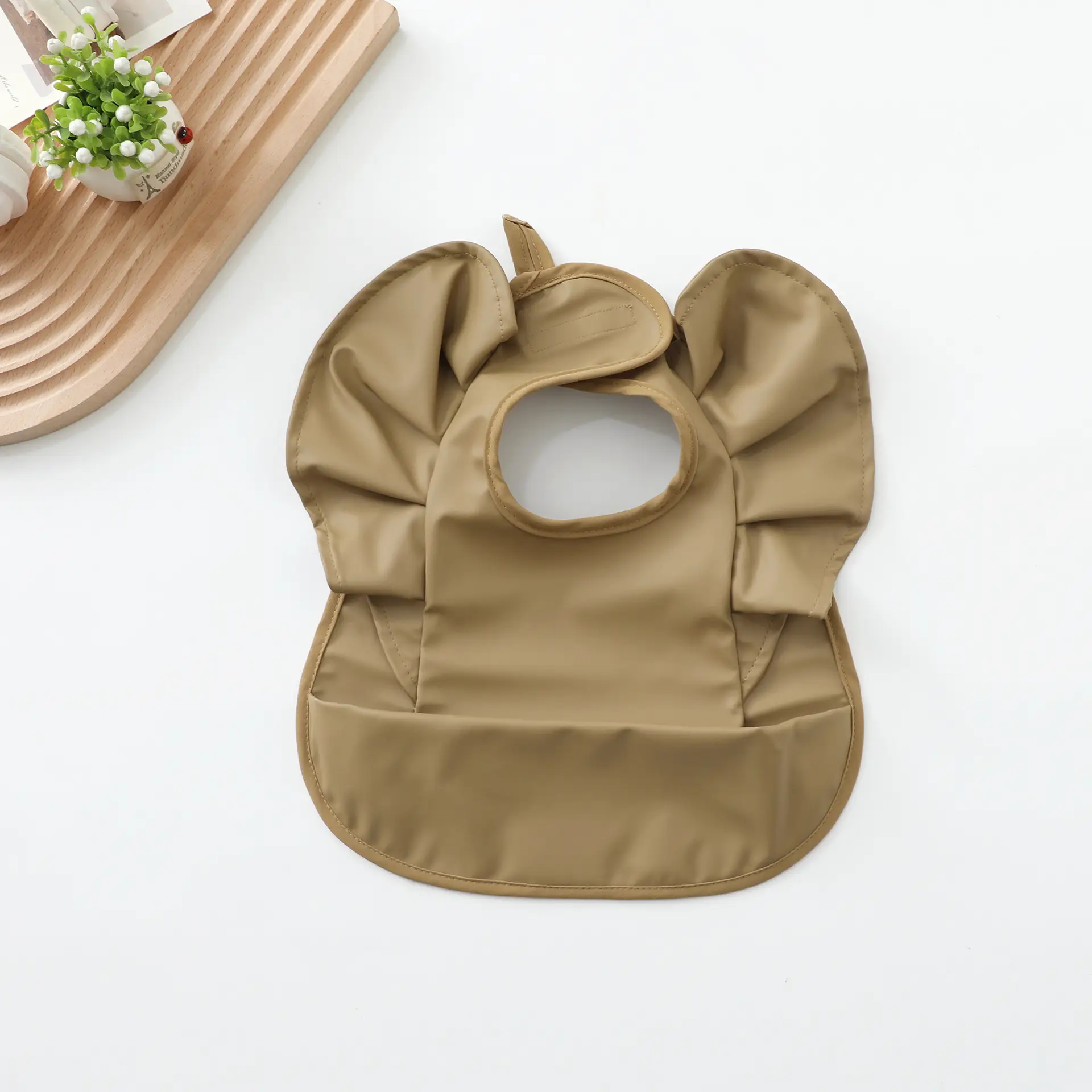 Denim Baby Food Bag with Angel Wings Embroidery - Image 76