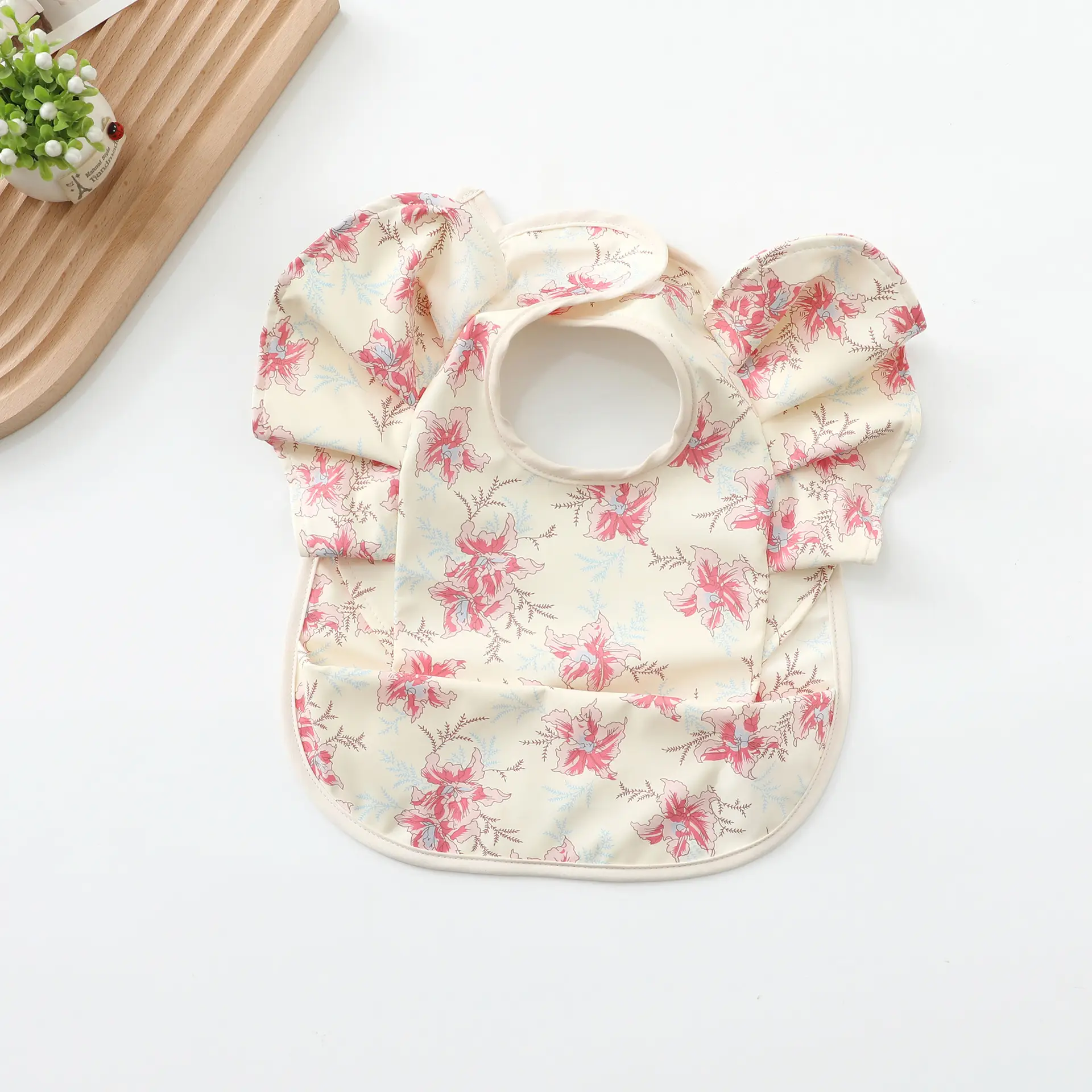 Denim Baby Food Bag with Angel Wings Embroidery - Image 78