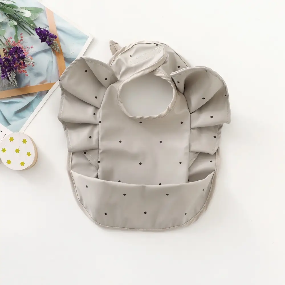 Denim Baby Food Bag with Angel Wings Embroidery - Image 86
