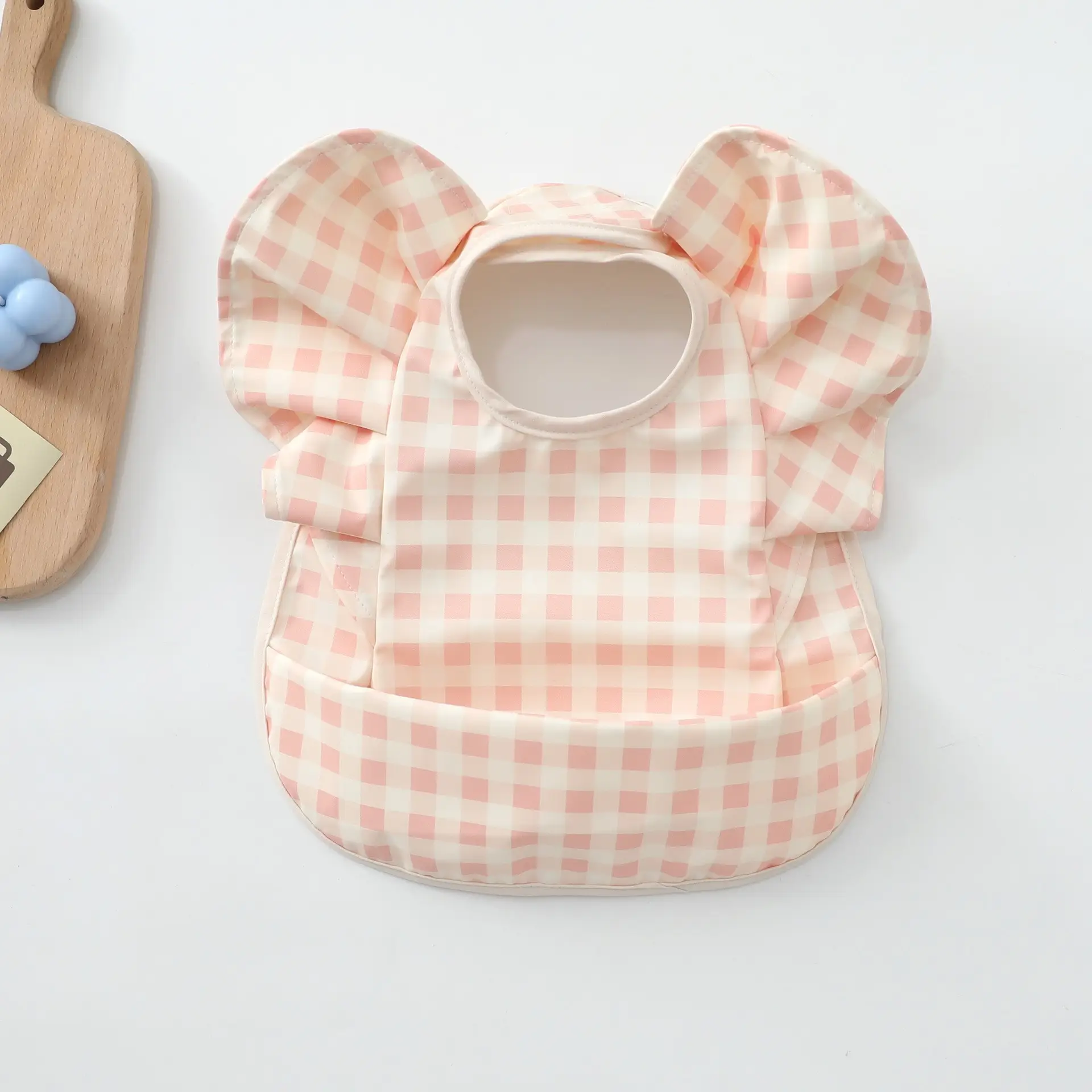 Denim Baby Food Bag with Angel Wings Embroidery - Image 88