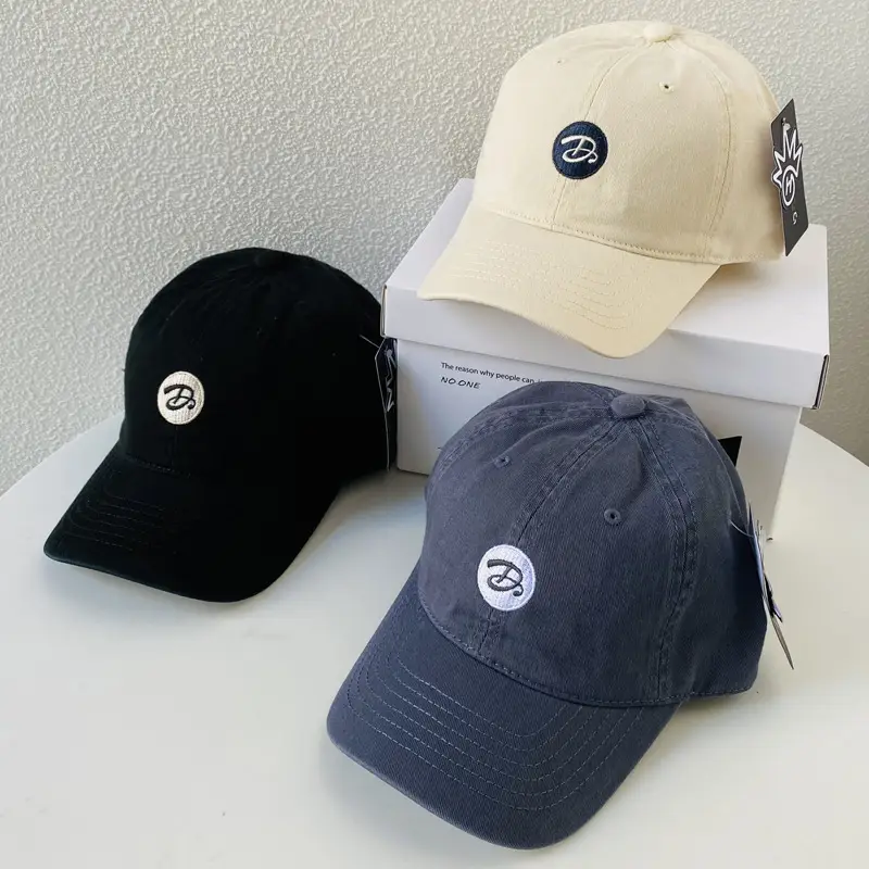 Women's Korean Style Baseball Cap Washed Cotton Autumn Winter - Image 4