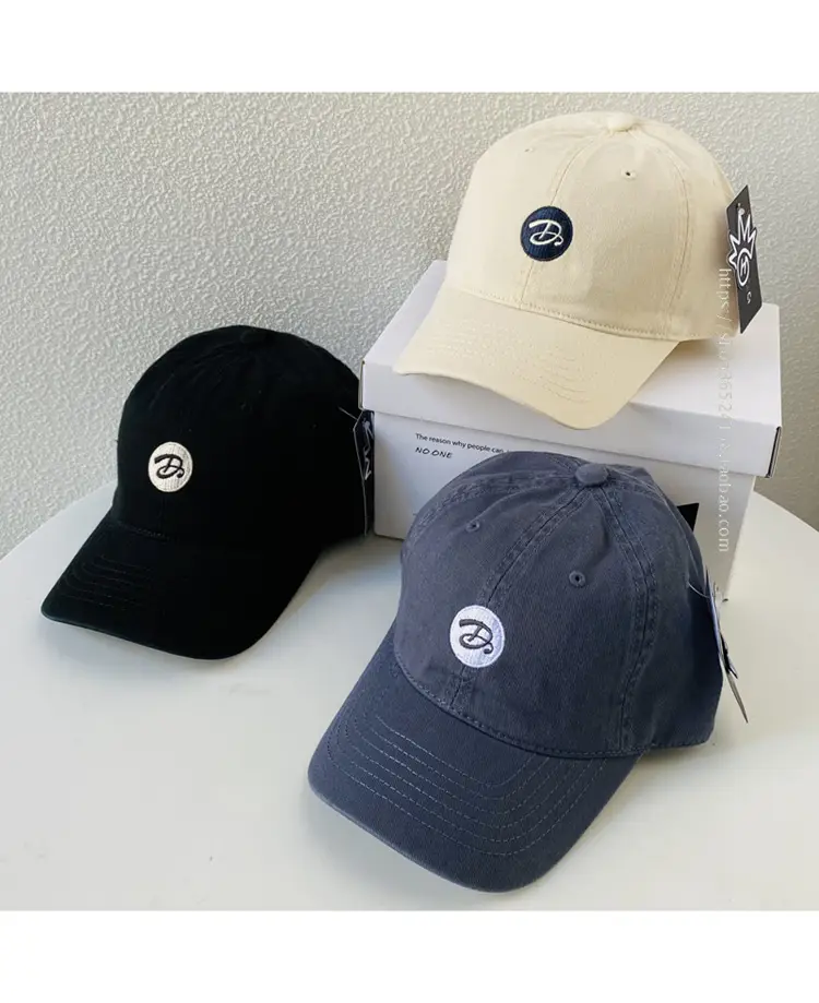 Women's Korean Style Baseball Cap Washed Cotton Autumn Winter — feature 1