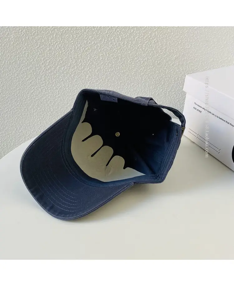 Women's Korean Style Baseball Cap Washed Cotton Autumn Winter — feature 10