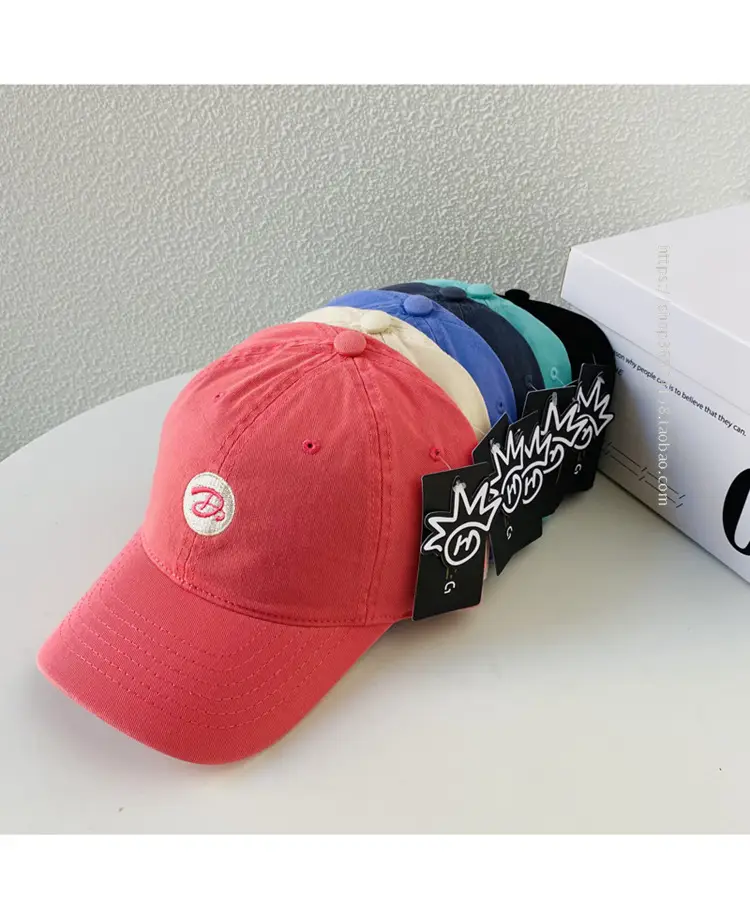 Women's Korean Style Baseball Cap Washed Cotton Autumn Winter — feature 2