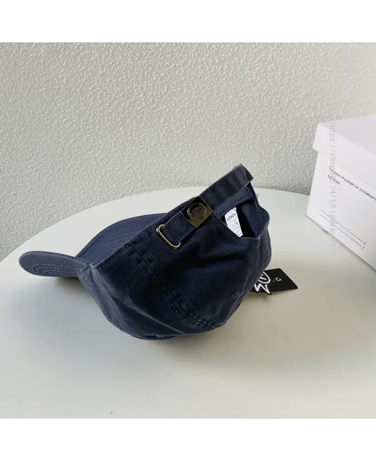 Women's Korean Style Baseball Cap Washed Cotton Autumn Winter — feature 9