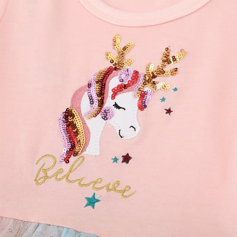 Princess Mesh Long Sleeve Dress for Girls 2025 - Image 4