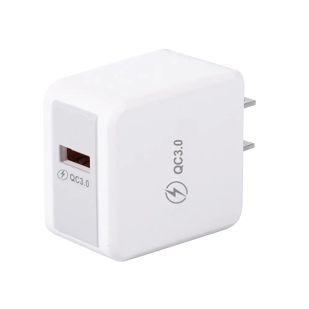 QC 3.0 Fast Charging Mobile Phone Travel Charger