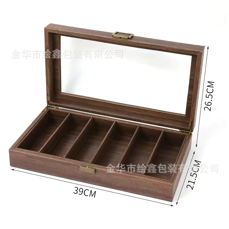 Multi-Compartment Sunglasses Storage Box for Men - Image 10