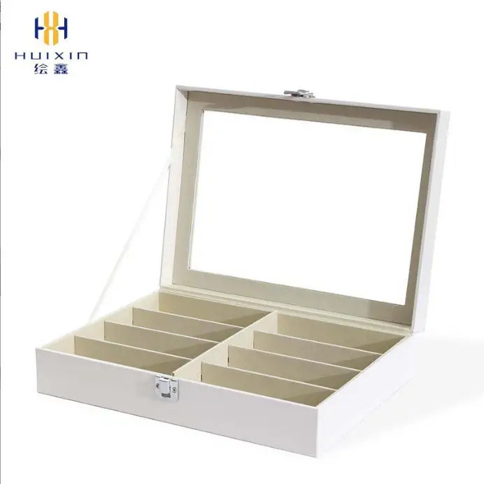 Multi-Compartment Sunglasses Storage Box for Men - Image 18