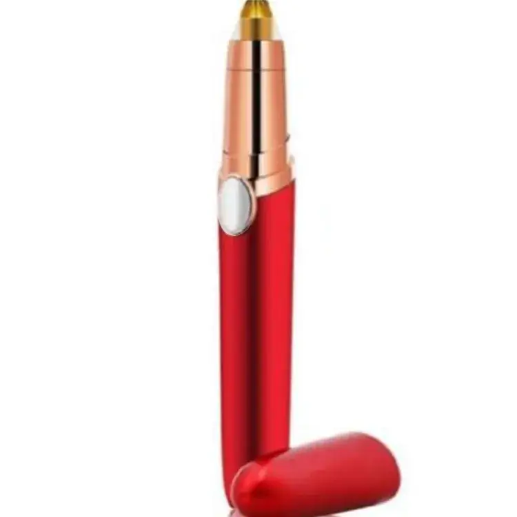 Electric Eyebrow Trimmer for Women Rose Gold Black - Image 7