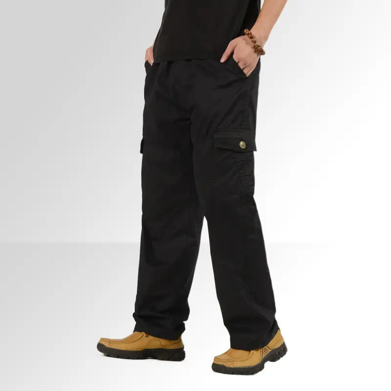Men's Fleece-Lined Tooling Pants Large Grey - Image 6