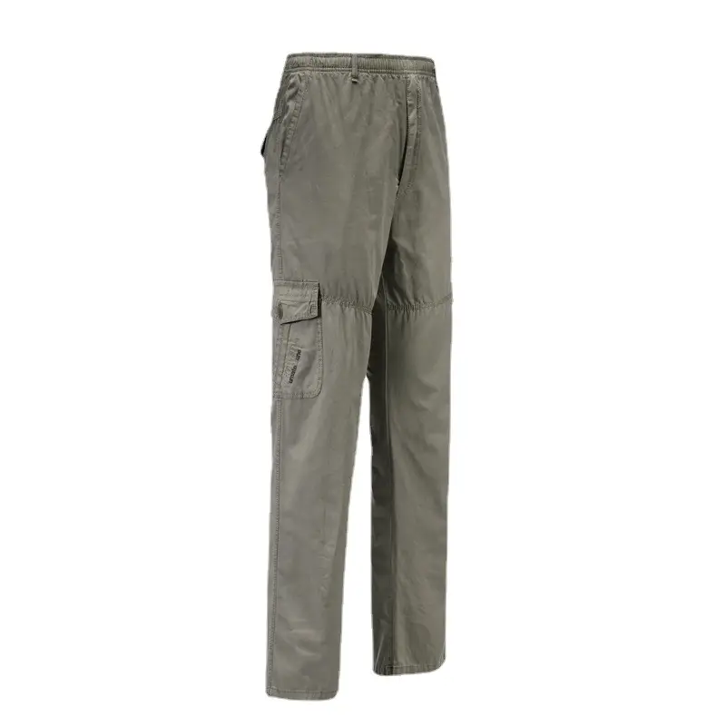 Men's Fleece-Lined Tooling Pants Large Grey - Image 9