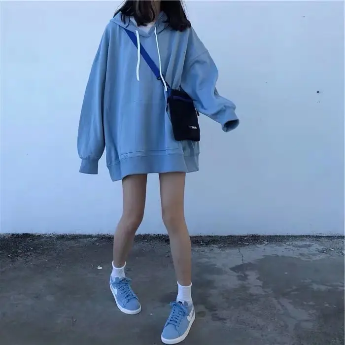 Women Pink Hooded Sweatshirt 2025 New Model — feature 12