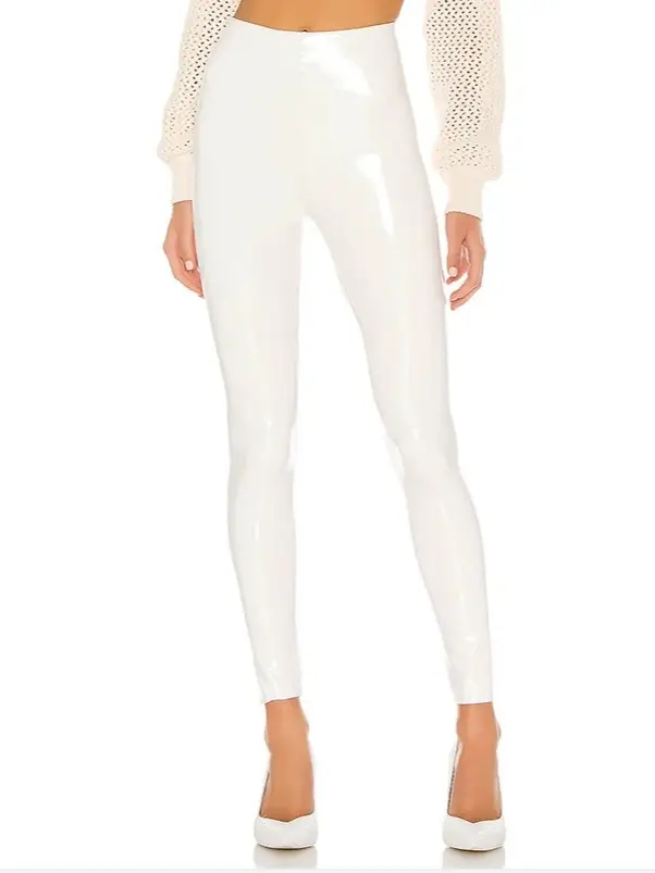2025 Mirror PU Leather High Waist Leggings Women - Image 3