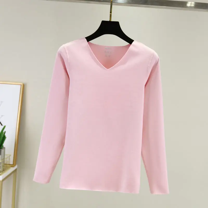 Women Velvet V-Neck Long Sleeve Jacket Navy Blue - Image 10