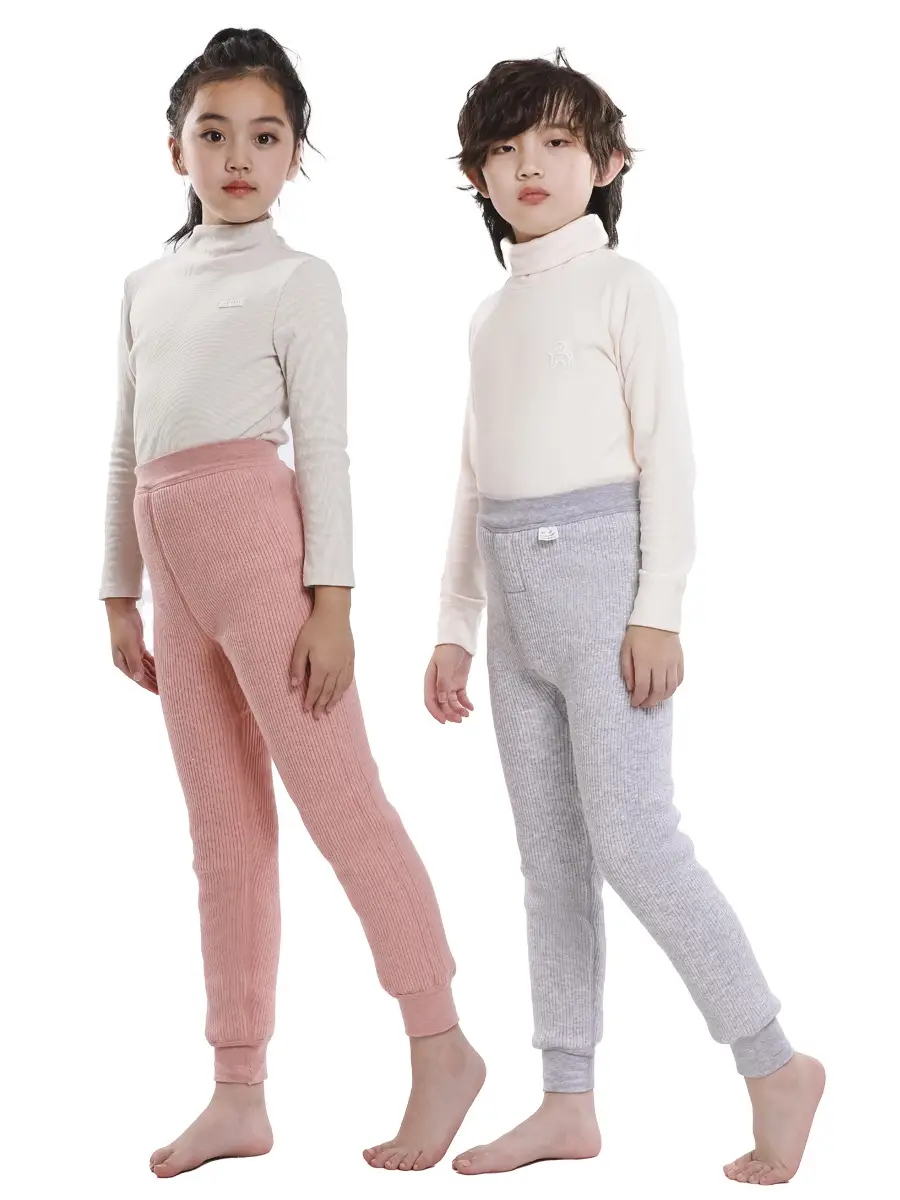 Girls' 3D Fleece Leggings Winter Warmth No Excess