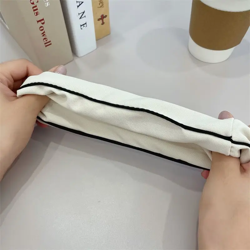 Korean Goddess Hair Band Sweet Cotton Linen French Large Ring - Image 8