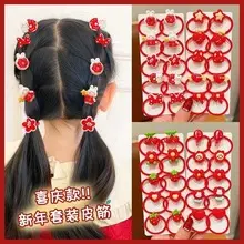 Korean Goddess Hair Band Sweet Cotton Linen French Large Ring — feature 34