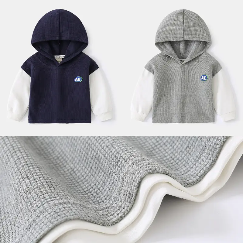 Boys Hooded Sweatshirt 2024 Korean Style Dropshipping
