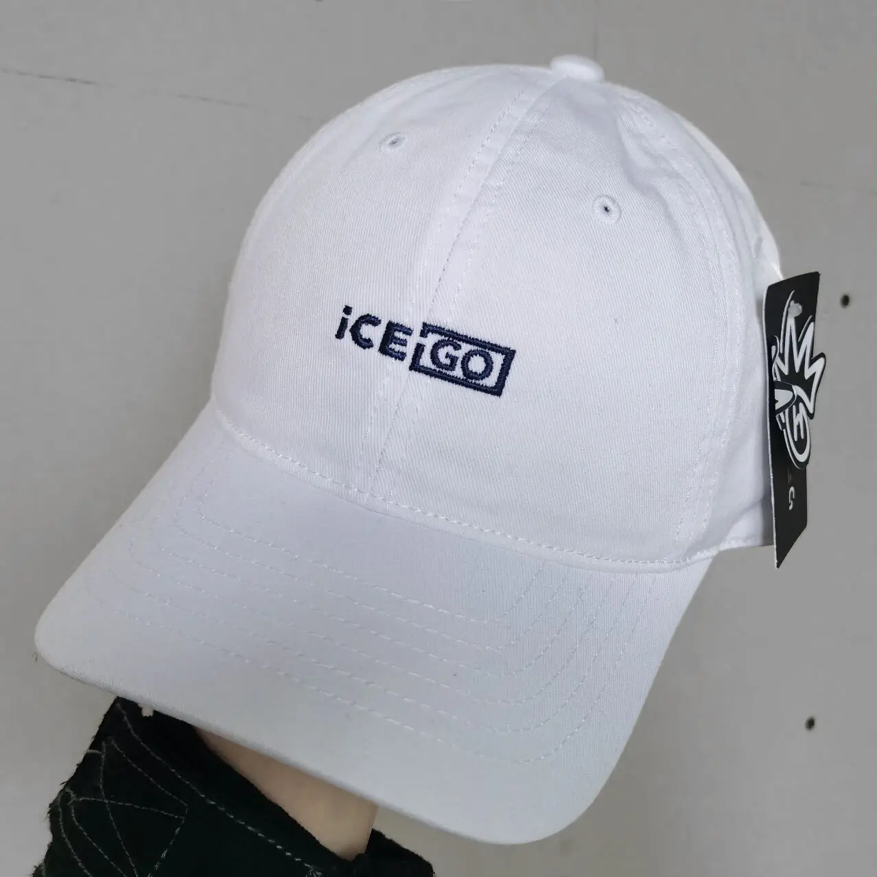Women's Blue Ice Age Peaked Cap Winter Style - Image 4
