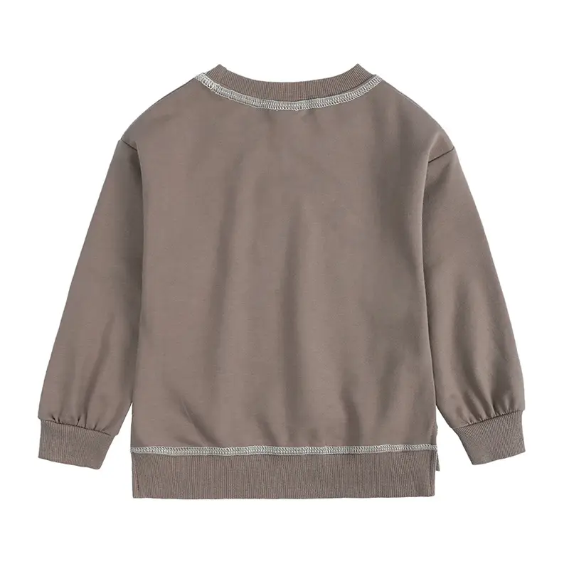 2025 Kids Sweatshirt Track Suit Grey Loose Fit - Image 7