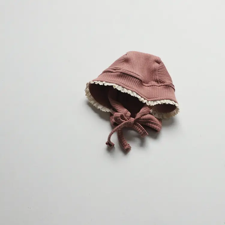 Stylish Knitted Baby Pants in Pink & Brown - Image 10