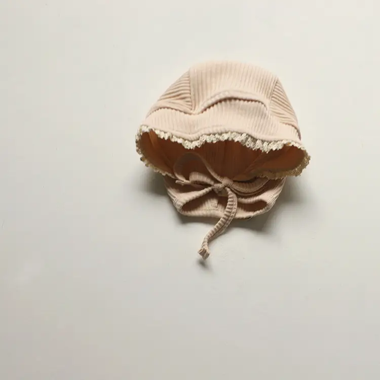 Stylish Knitted Baby Pants in Pink & Brown - Image 11