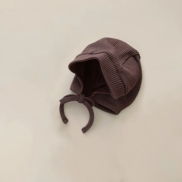 Stylish Knitted Baby Pants in Pink & Brown - Image 13