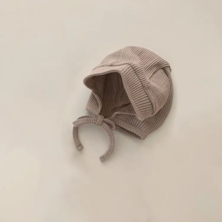 Stylish Knitted Baby Pants in Pink & Brown - Image 16