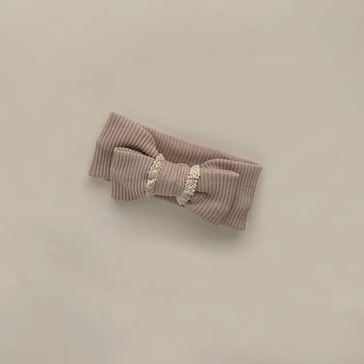 Stylish Knitted Baby Pants in Pink & Brown - Image 20