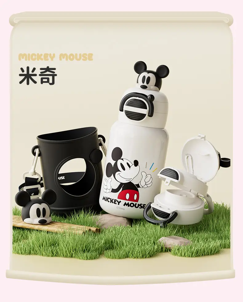 Children's vacuum cup straw dual-use kindergarten primary school boys and girls water cup drop-resistant 316 food grade thermal pot — feature 5