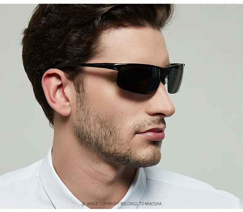 Men Polarized Aluminum Sunglasses Day Night European American — feature 20