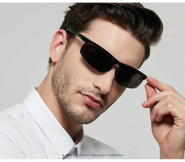 Men Polarized Aluminum Sunglasses Day Night European American — feature 21