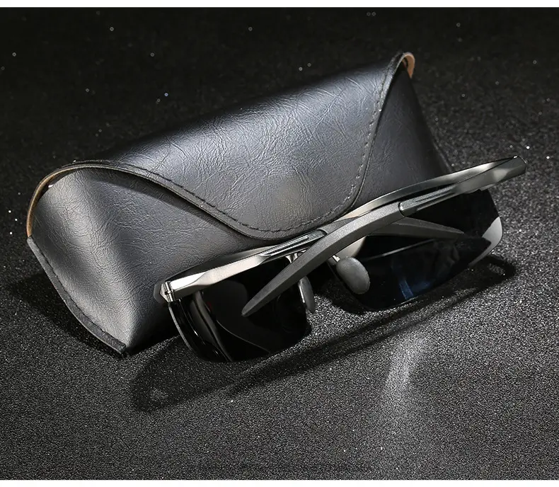 Men Polarized Aluminum Sunglasses Day Night European American — feature 23