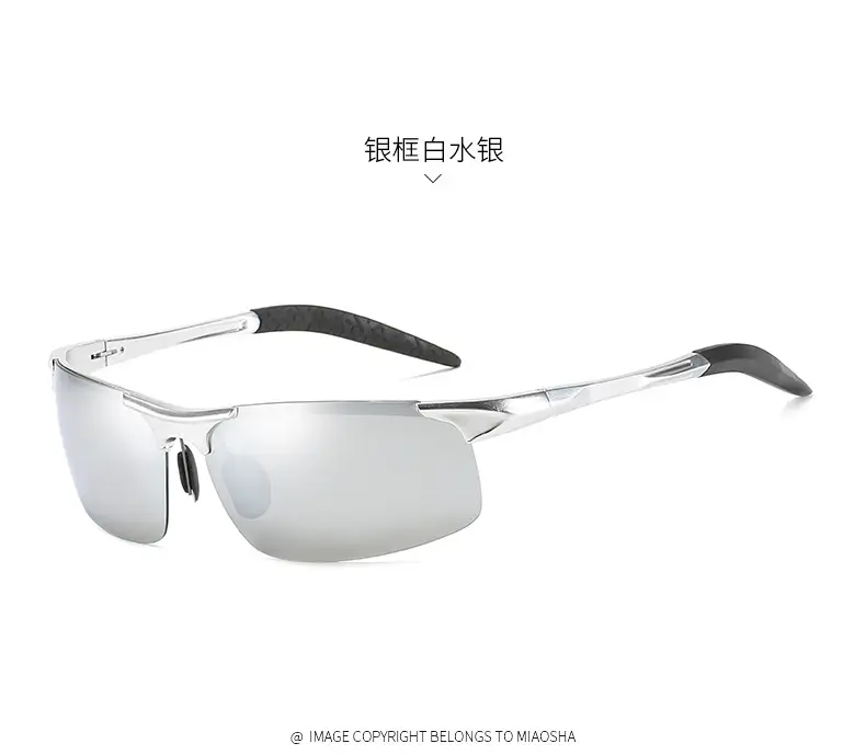 Men Polarized Aluminum Sunglasses Day Night European American — feature 39
