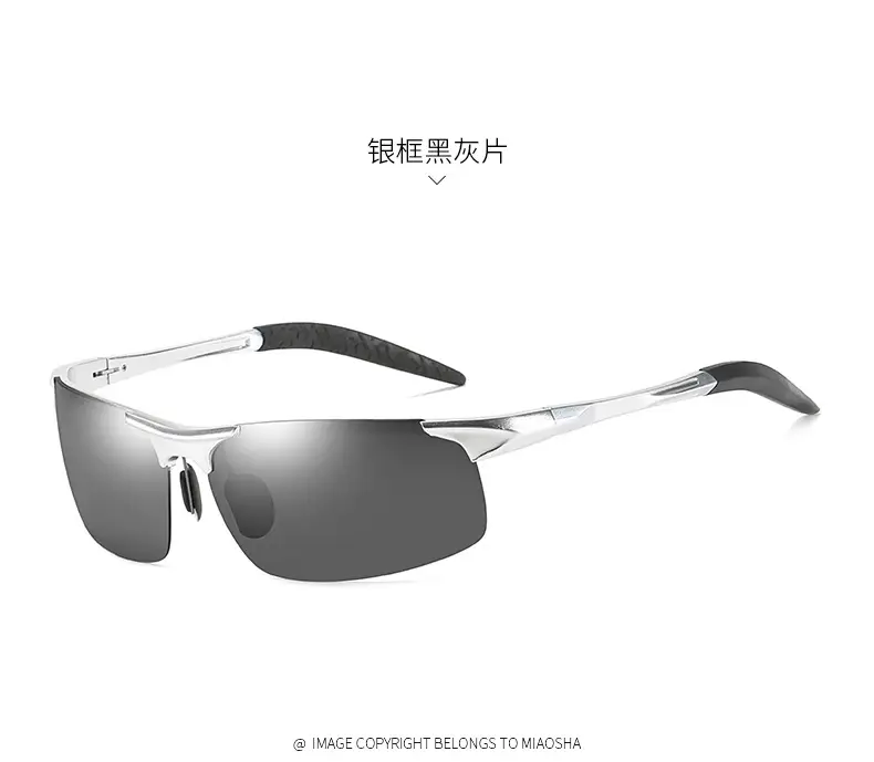 Men Polarized Aluminum Sunglasses Day Night European American — feature 40