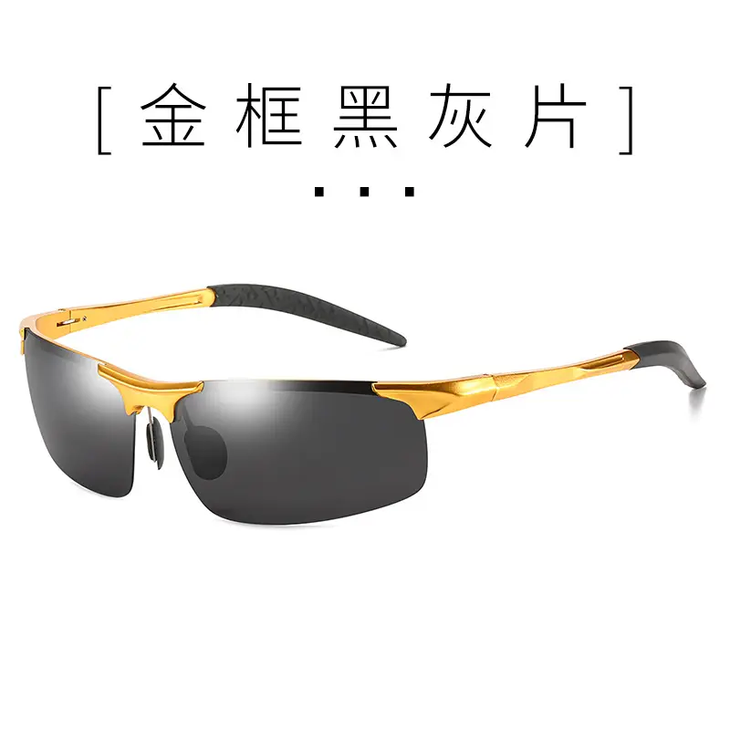 Men Polarized Aluminum Sunglasses Day Night European American - Image 3