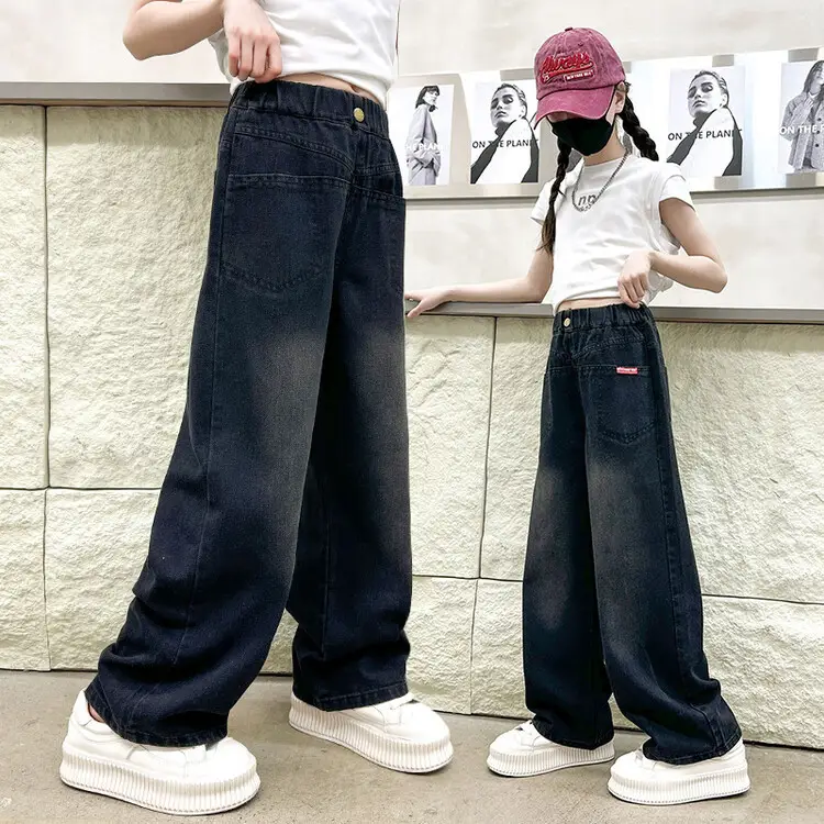 Girls Jeans Medium Large Korean Style 2025 - Image 19