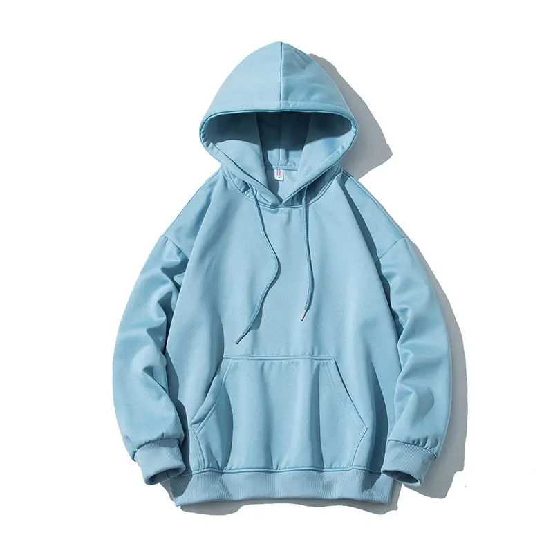 Men's Yellow Hooded Sweatshirt Spring Autumn 2021 - Image 13
