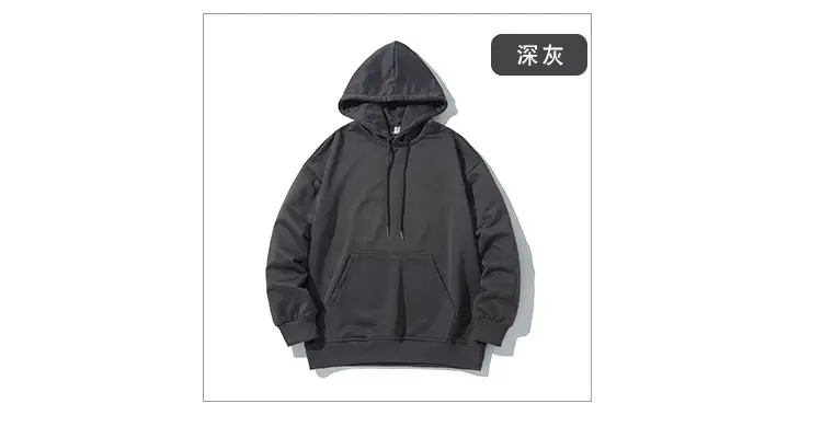 Men's Yellow Hooded Sweatshirt Spring Autumn 2021 — feature 10