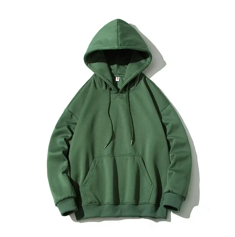 Men's Yellow Hooded Sweatshirt Spring Autumn 2021 — feature 28