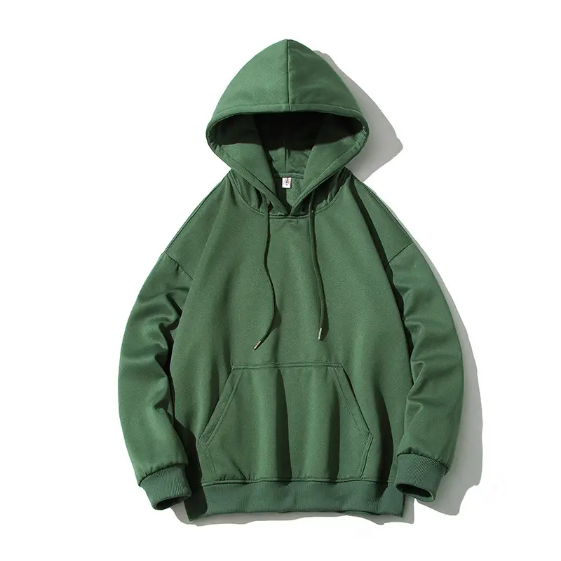 Men's Yellow Hooded Sweatshirt Spring Autumn 2021 - Image 3